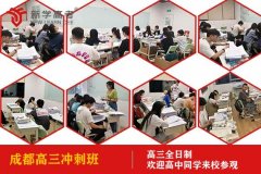 成都华府大道高三复习班学费,高三冲刺班