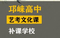 康定市表演生文化课补课学校,高中文化课