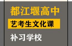 都江堰市传媒生文化课冲刺中心,高中艺考